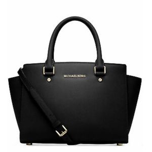 Michael Kors - Selma Leather Medium Satchel
